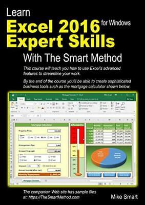 Learn Excel 2016 Expert Skills with The Smart M... - Mike Smart - Good - Pape...