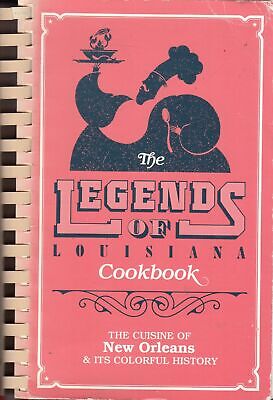 The Legends of Louisiana cookbook - Acceptable - Spiral Bound