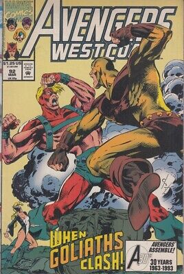 West Coast Avengers # 92 - Marvel Comics - Good - Comic