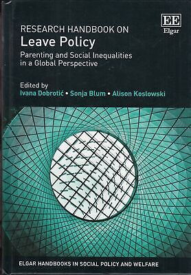 Research Handbook on Leave Policy: Parenting an... - Good - Hardcover