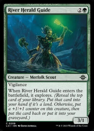 River Herald Guide - 0209 - The Lost Caverns of Ixalan - Common - Mint - MTG