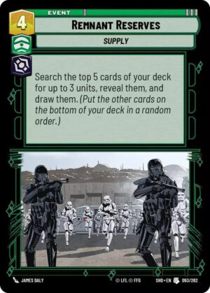 Remnant Reserves - Star Wars Unlimited [SHD] 093/262
